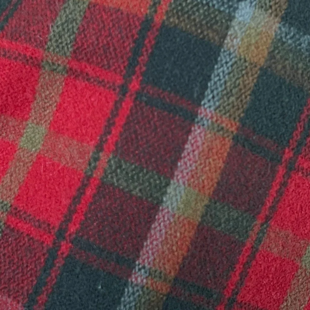 Vintage Plaid Mini Skirt High Rise Waisted Micro Christmas Preppy Punk Academia - Picture 7 of 8